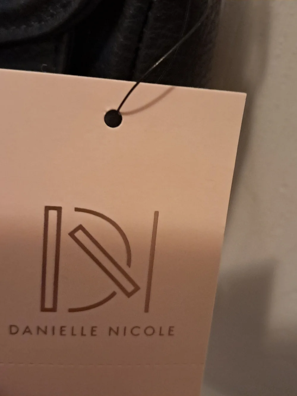 Danielle Nicole Henley Navy Blue Leather Chain-Shoulder Crossbody Bag - Picture 4 of 7